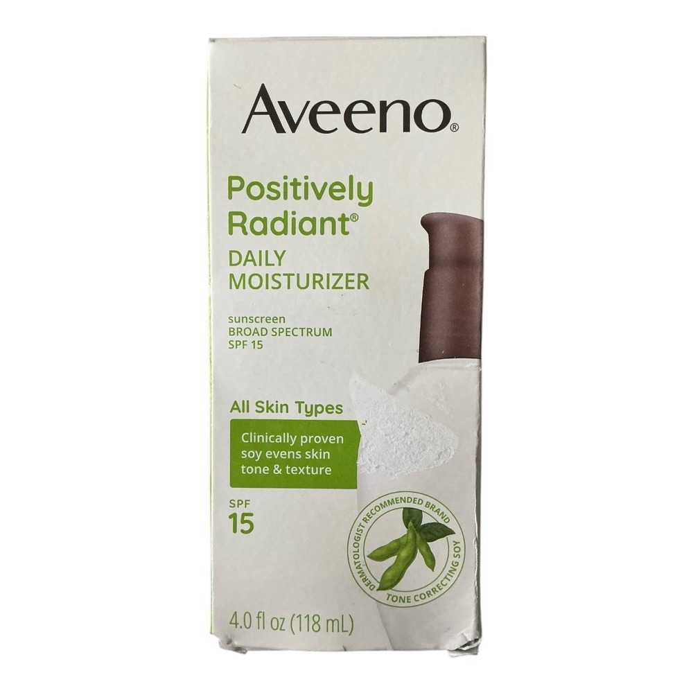Aveeno - Positively Radiant‎ Moisturizer (4 oz) - SPF 15